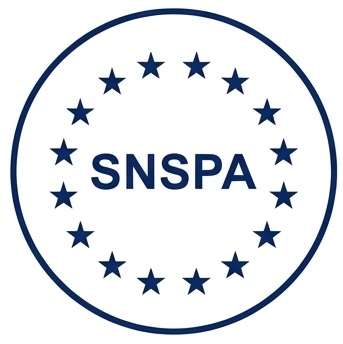 Логотип: National University of Political Studies and Public Administration